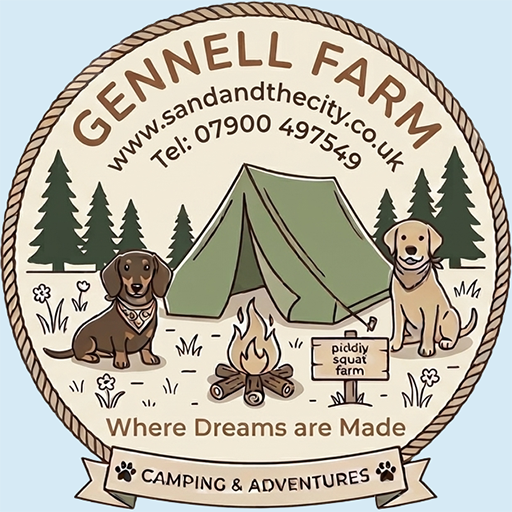 Gennell Farm Glamping Logo